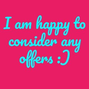 Please make me an offer!